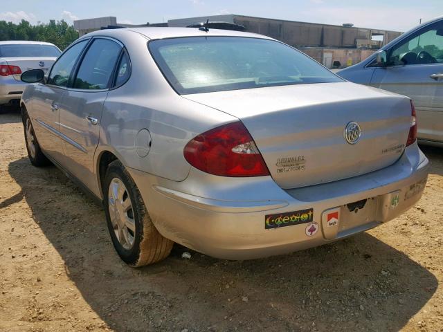 2G4WC582661305189 - 2006 BUICK LACROSSE C SILVER photo 3