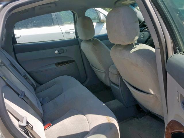 2G4WC582661305189 - 2006 BUICK LACROSSE C SILVER photo 6