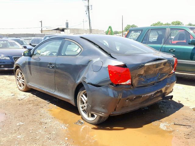 JTKDE167750008870 - 2005 TOYOTA SCION TC GRAY photo 3