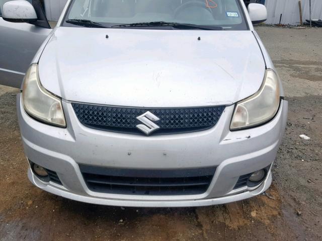 JS2YA5A52B6300474 - 2011 SUZUKI SX4 SILVER photo 7