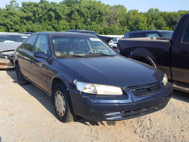 4T1BG22KXVU784276 - 1997 TOYOTA CAMRY BLUE photo 1