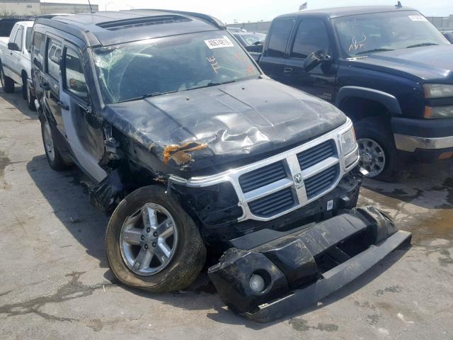 1D8GT58K97W733617 - 2007 DODGE NITRO SLT BLACK photo 1