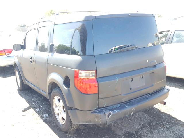 5J6YH18534L007119 - 2004 HONDA ELEMENT EX BLACK photo 3