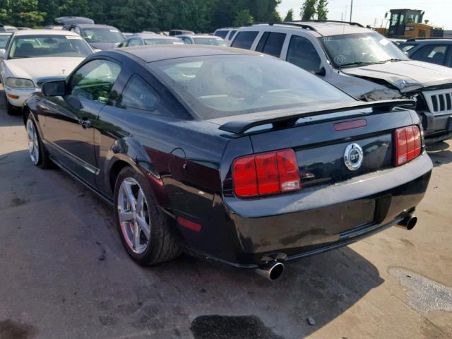 1ZVFT82H655159843 - 2005 FORD MUSTANG GT BLACK photo 3