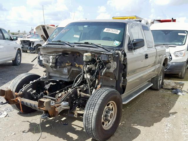 1GTHC29U81E179436 - 2001 GMC SIERRA C25 TAN photo 2