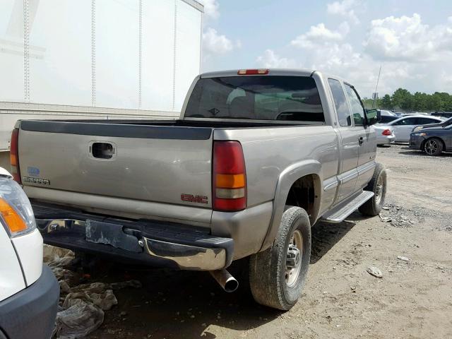 1GTHC29U81E179436 - 2001 GMC SIERRA C25 TAN photo 4