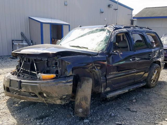 1GKEK63U15J262424 - 2005 GMC YUKON DENA BLACK photo 2