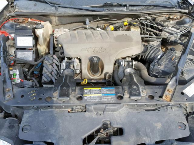 2G1WX12K459262734 - 2005 CHEVROLET MONTE CARL BLACK photo 7