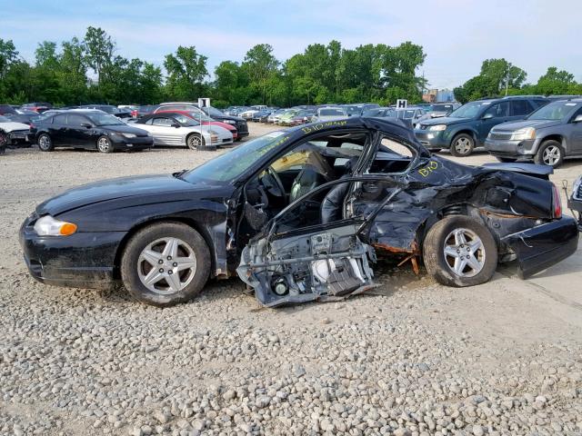 2G1WX12K459262734 - 2005 CHEVROLET MONTE CARL BLACK photo 9