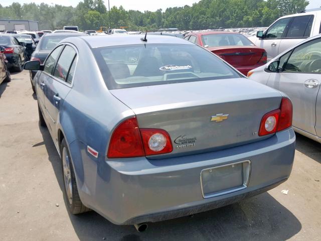 1G1ZH57B784224142 - 2008 CHEVROLET MALIBU 1LT 蓝色 照片 3