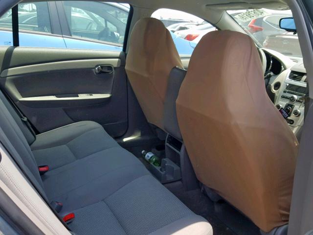 1G1ZH57B784224142 - 2008 CHEVROLET MALIBU 1LT 蓝色 照片 6