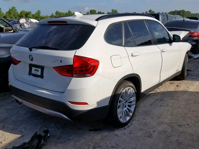 WBAVM1C50EVW49862 - 2014 BMW X1 SDRIVE2 WHITE photo 4