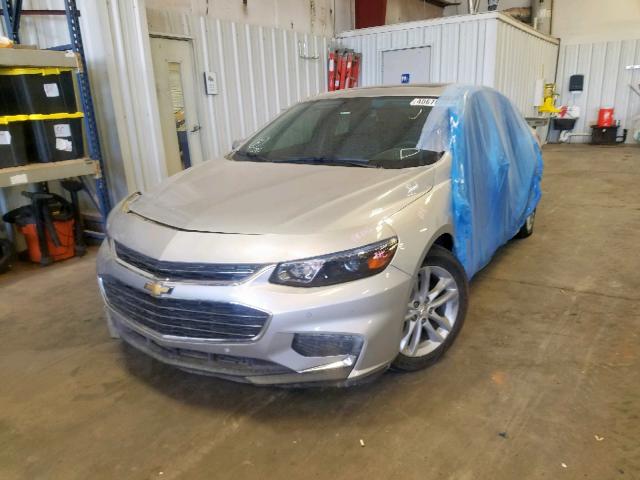 1G1ZJ5SU2HF133152 - 2017 CHEVROLET MALIBU HYB SILVER photo 2