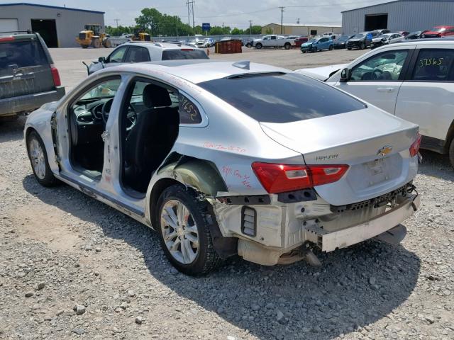 1G1ZJ5SU2HF133152 - 2017 CHEVROLET MALIBU HYB SILVER photo 3