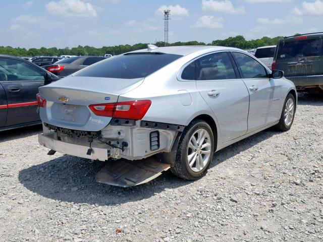 1G1ZJ5SU2HF133152 - 2017 CHEVROLET MALIBU HYB SILVER photo 4