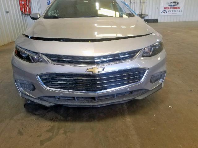 1G1ZJ5SU2HF133152 - 2017 CHEVROLET MALIBU HYB SILVER photo 9