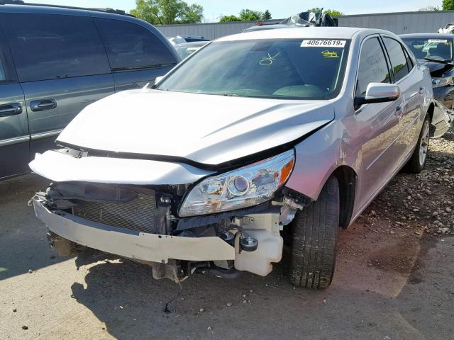1G11C5SL2FF336411 - 2015 CHEVROLET MALIBU 1LT SILVER photo 2