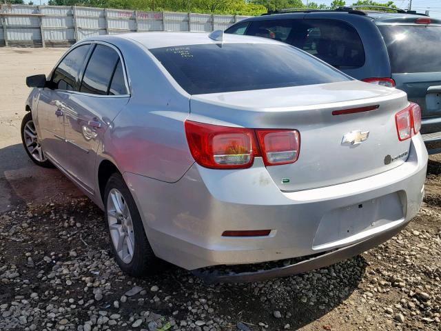 1G11C5SL2FF336411 - 2015 CHEVROLET MALIBU 1LT SILVER photo 3