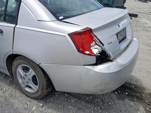 1G8AG52F55Z128200 - 2005 SATURN ION LEVEL SILVER photo 10