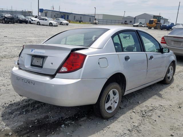 1G8AG52F55Z128200 - 2005 SATURN ION LEVEL SILVER photo 4