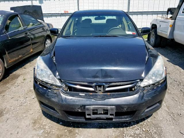 1HGCM56337A227608 - 2007 HONDA ACCORD SE BLACK photo 9