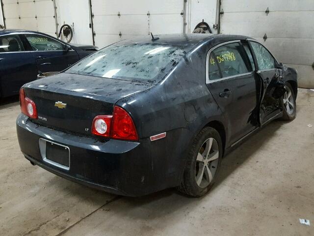 1G1ZJ57B69F182492 - 2009 CHEVROLET MALIBU 2LT BLUE photo 4