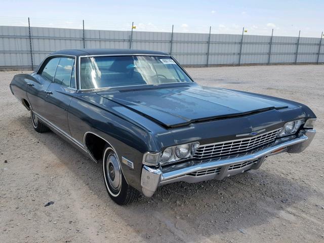 166398R145795 - 1968 CHEVROLET CAPRICE LS GREEN photo 1