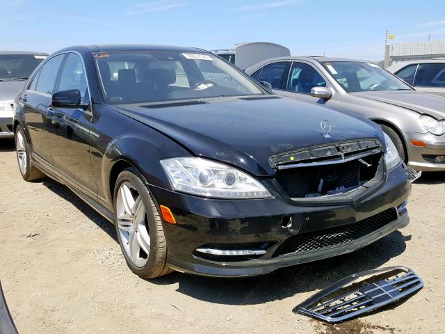 WDDNG7DBXDA515356 - 2013 MERCEDES-BENZ S 550 BLACK photo 1