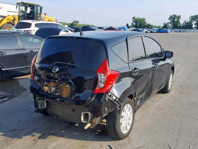 3N1CE2CP2FL368083 - 2015 NISSAN VERSA NOTE BLACK photo 4