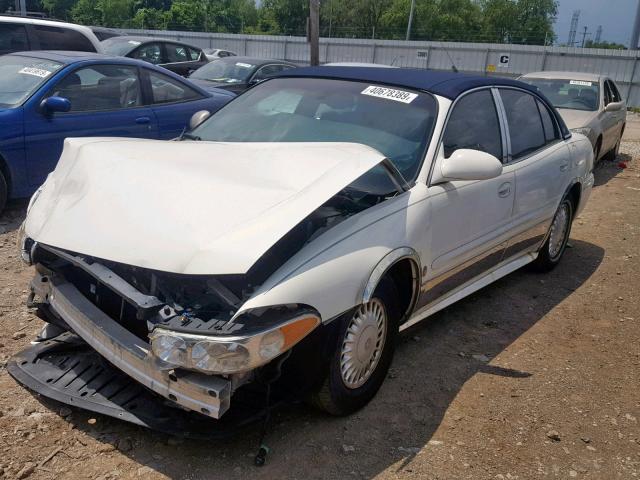 1G4HP54K31U278064 - 2001 BUICK LESABRE CU WHITE photo 2