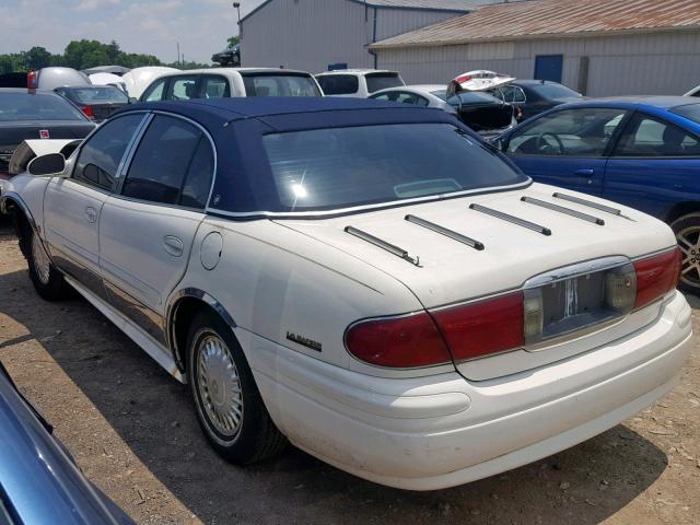 1G4HP54K31U278064 - 2001 BUICK LESABRE CU WHITE photo 3