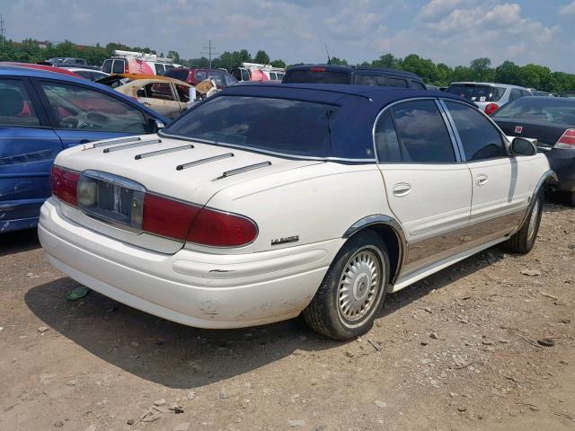 1G4HP54K31U278064 - 2001 BUICK LESABRE CU WHITE photo 4