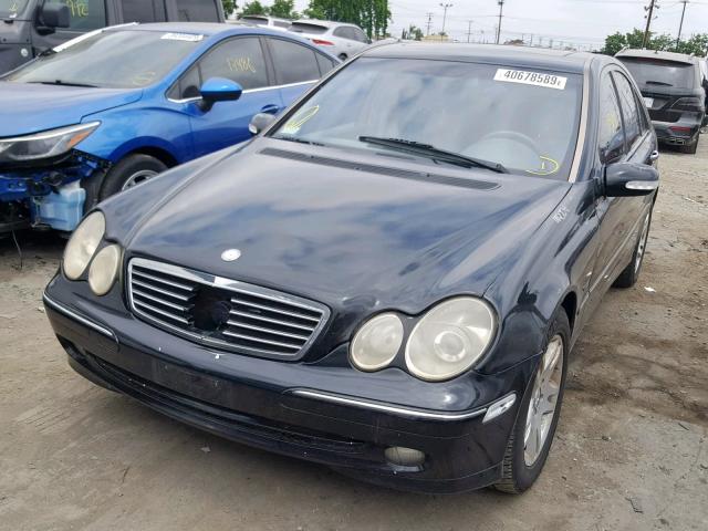 WDBRF61J02F180434 - 2002 MERCEDES-BENZ C 240 BLACK photo 9