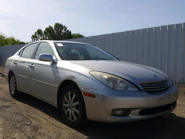 JTHBF30G530103519 - 2003 LEXUS ES 300 SILVER photo 1