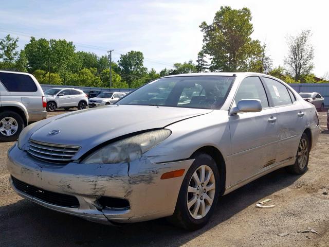 JTHBF30G530103519 - 2003 LEXUS ES 300 SILVER photo 2