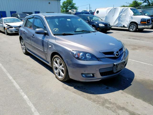 JM1BK344871600111 - 2007 MAZDA 3 HATCHBAC GRAY photo 1