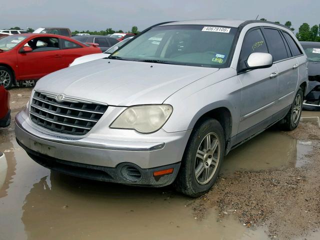 2A8GM68X07R200795 - 2007 CHRYSLER PACIFICA T SILVER photo 2