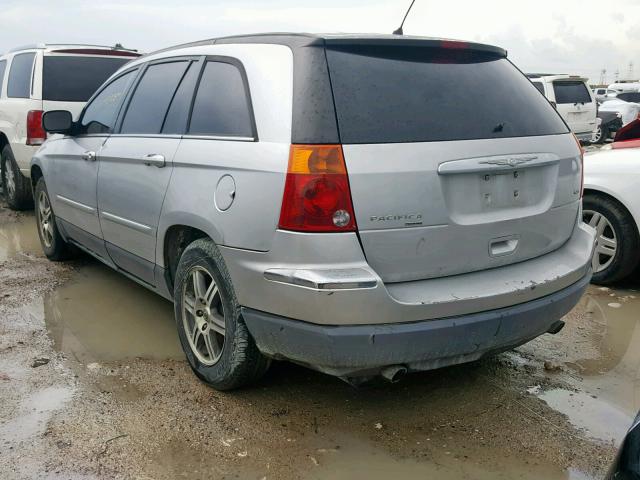 2A8GM68X07R200795 - 2007 CHRYSLER PACIFICA T SILVER photo 3