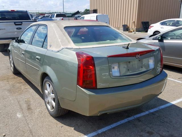 1G6DP567950121649 - 2005 CADILLAC CTS HI FEA GREEN photo 3