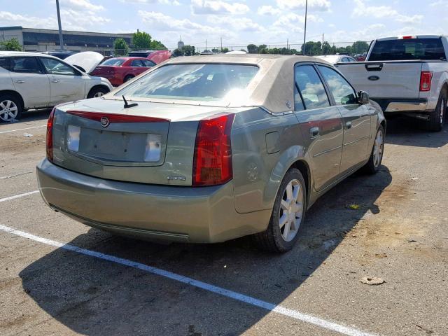 1G6DP567950121649 - 2005 CADILLAC CTS HI FEA GREEN photo 4