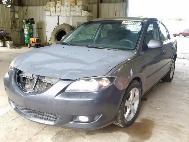 JM1BK12F751247172 - 2005 MAZDA 3 I SILVER photo 2