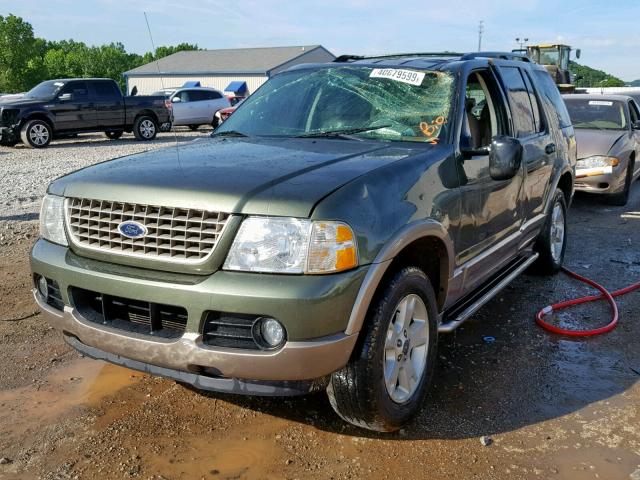 1FMZU64K13UC35090 - 2003 FORD EXPLORER E GREEN photo 2