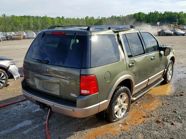 1FMZU64K13UC35090 - 2003 FORD EXPLORER E GREEN photo 4