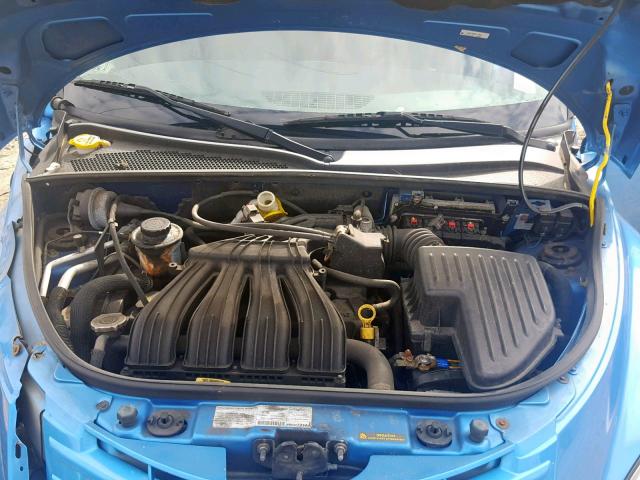 3A8FY58B88T118696 - 2008 CHRYSLER PT CRUISER BLUE photo 7