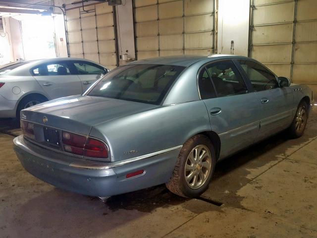 1G4CU541234140531 - 2003 BUICK PARK AVENU TEAL photo 4