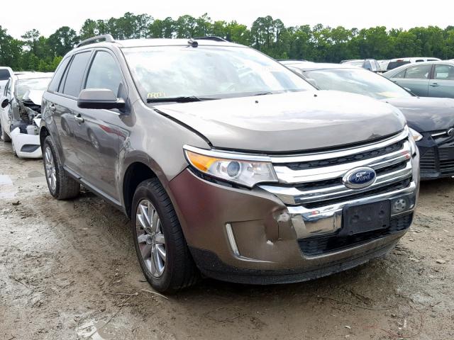 2FMDK3JC5CBA80237 - 2012 FORD EDGE SEL GRAY photo 1