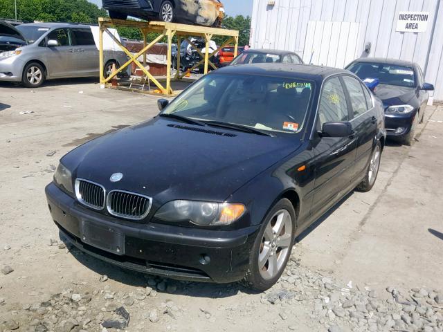 WBAEV53434KM36142 - 2004 BMW 330 I BLACK photo 2