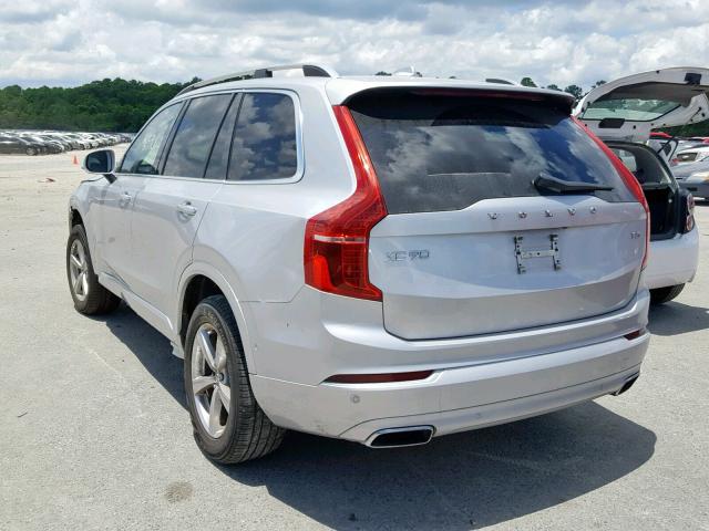 YV4102KK0H1108345 - 2017 VOLVO XC90 T5 SILVER photo 3