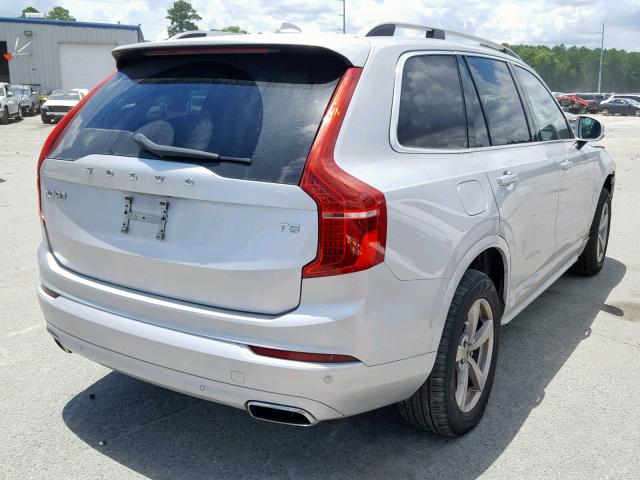 YV4102KK0H1108345 - 2017 VOLVO XC90 T5 SILVER photo 4