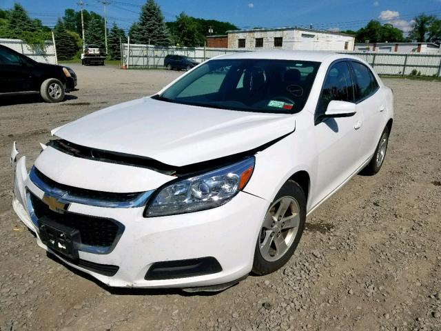 1G11C5SA0GF141083 - 2016 CHEVROLET MALIBU LIM WHITE photo 2